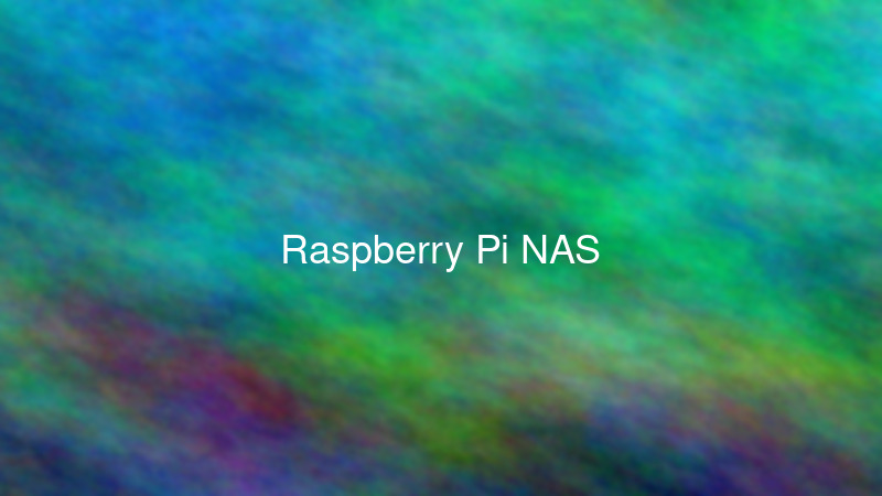 Raspberry Pi NAS